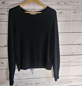 Wildfox Black Crew Neck Sweater